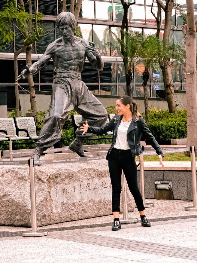 En Hong kong con Bruce Lee