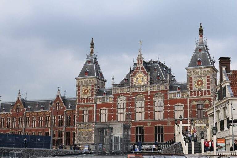 La estacion central de Amsterdam