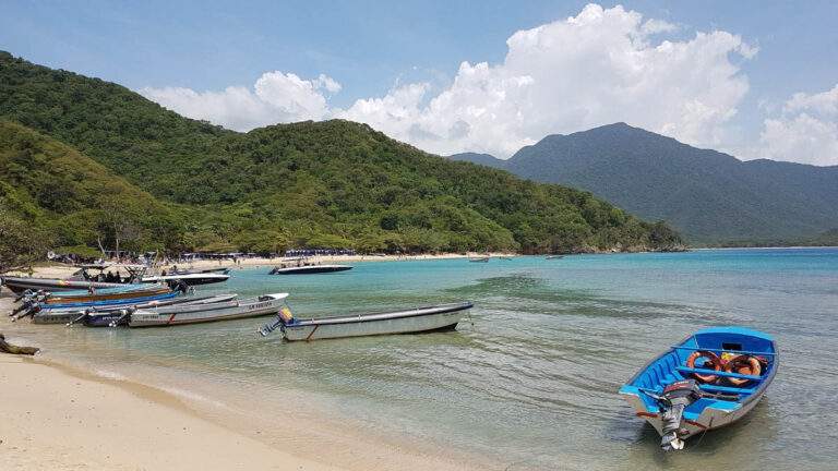 Playas paradisiacas en Tayrona