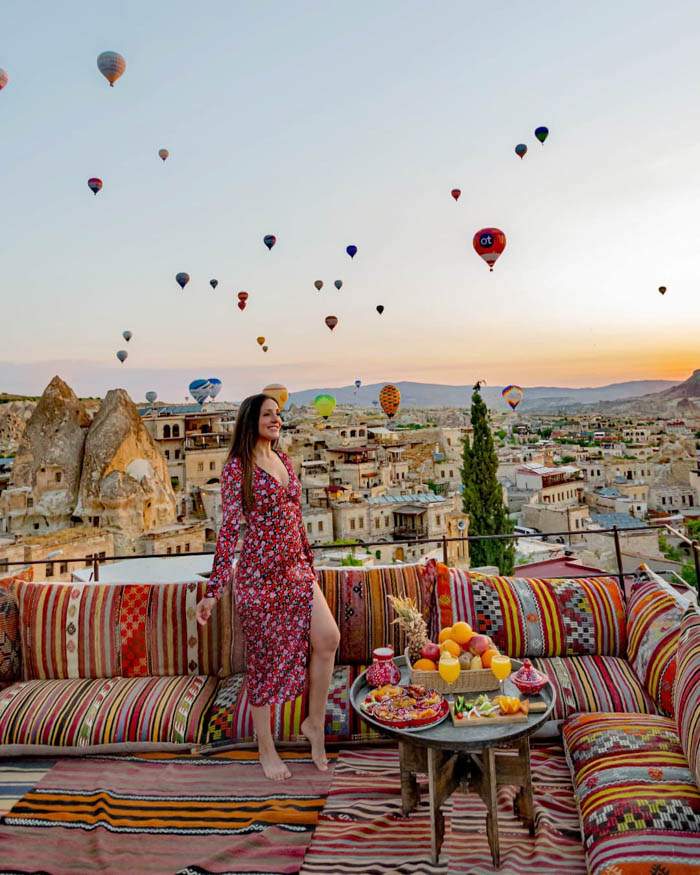 EL magico amanecer de Capadocia