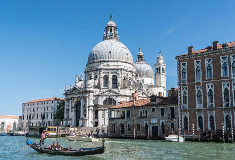 Llegando a la linda Venecia