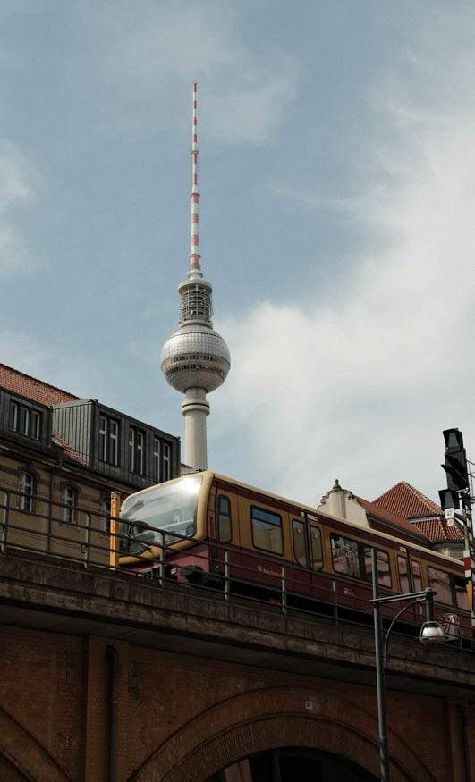 La torre de television en Berlin