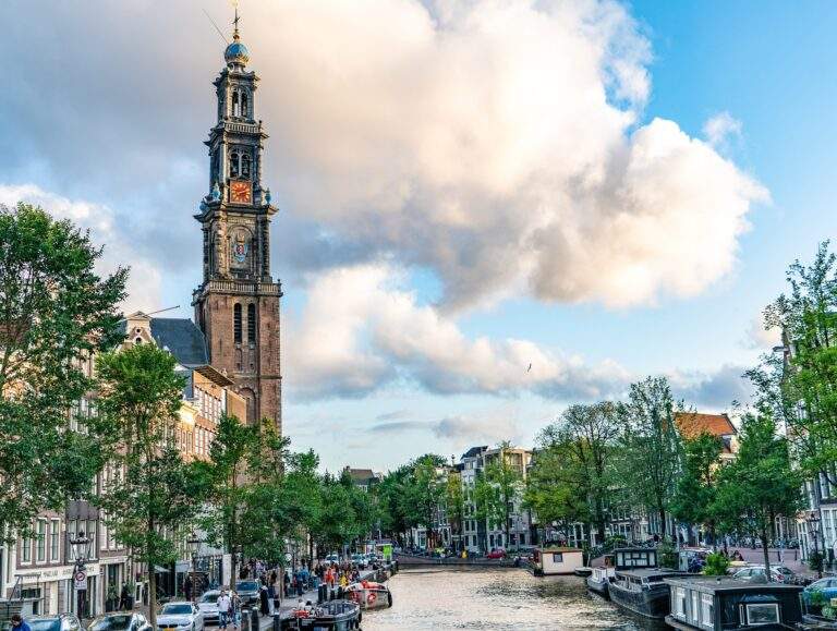 El puente de Leliesluis en Amsterdam