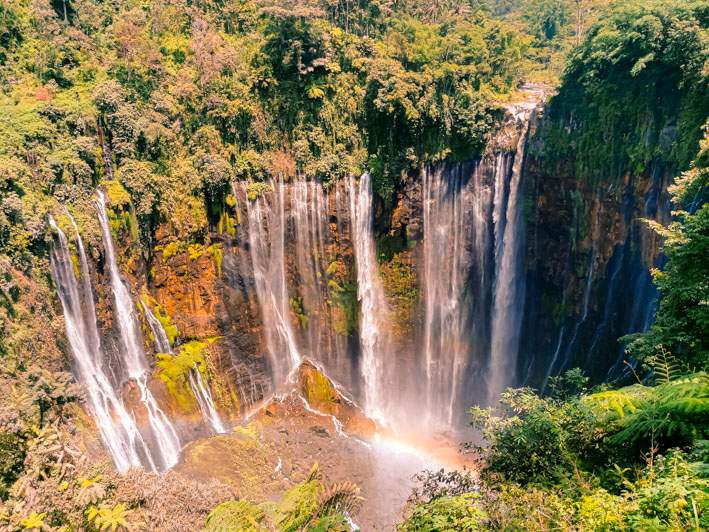 La cascasda de Tumbak Sewu