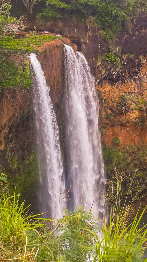 Catarata magica en Hawaii