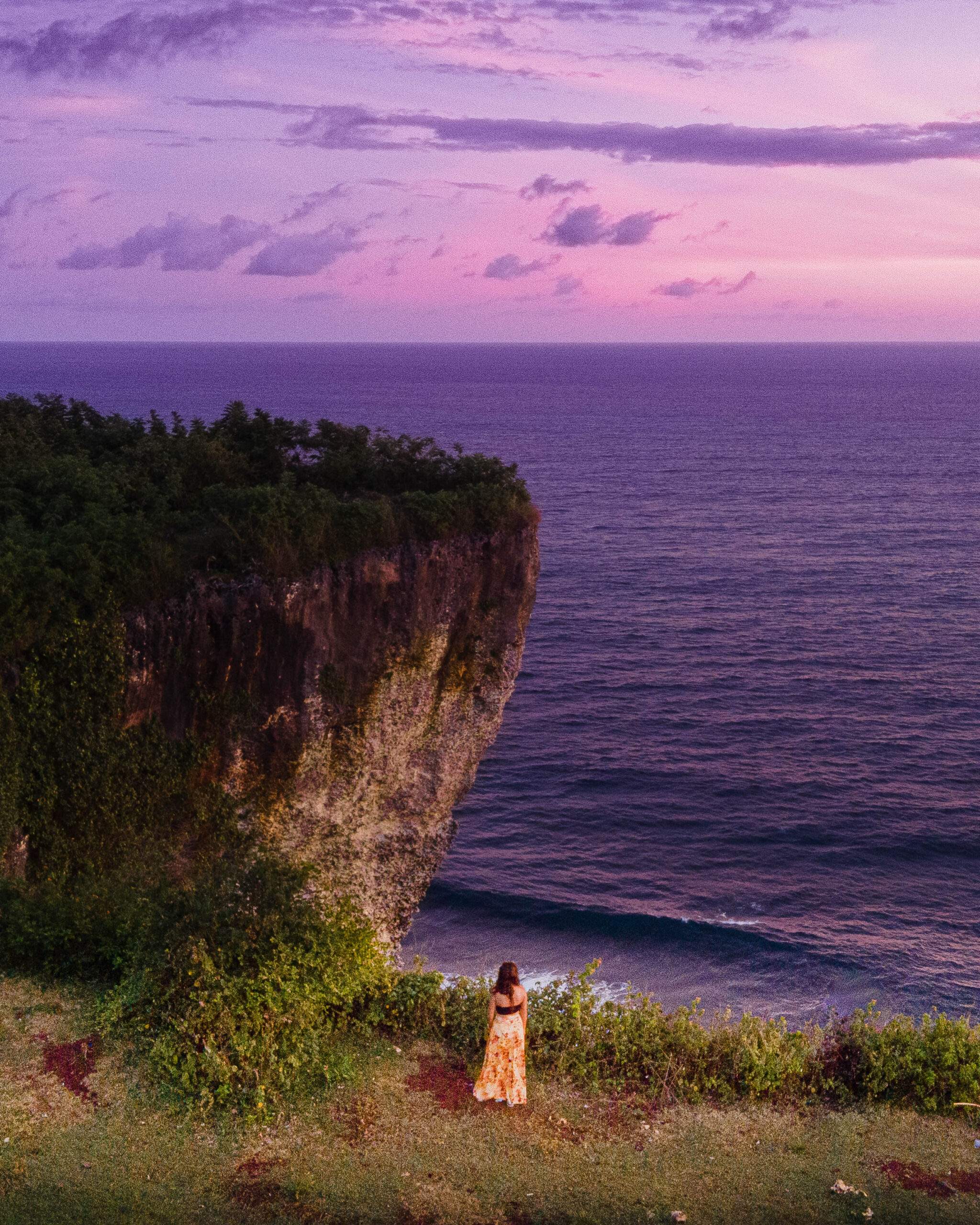 Los acantilados de Uluwatu