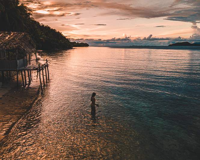 Atardeceres espectaculares en Raja Ampat