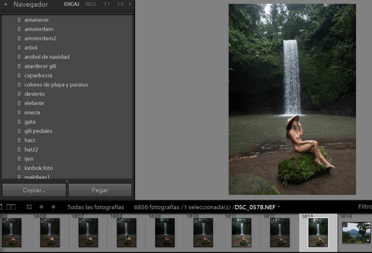 Elige un buen preset en Lightroom