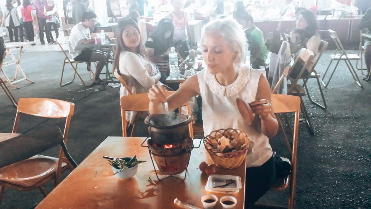 Mercado de comida en Chiang Mai