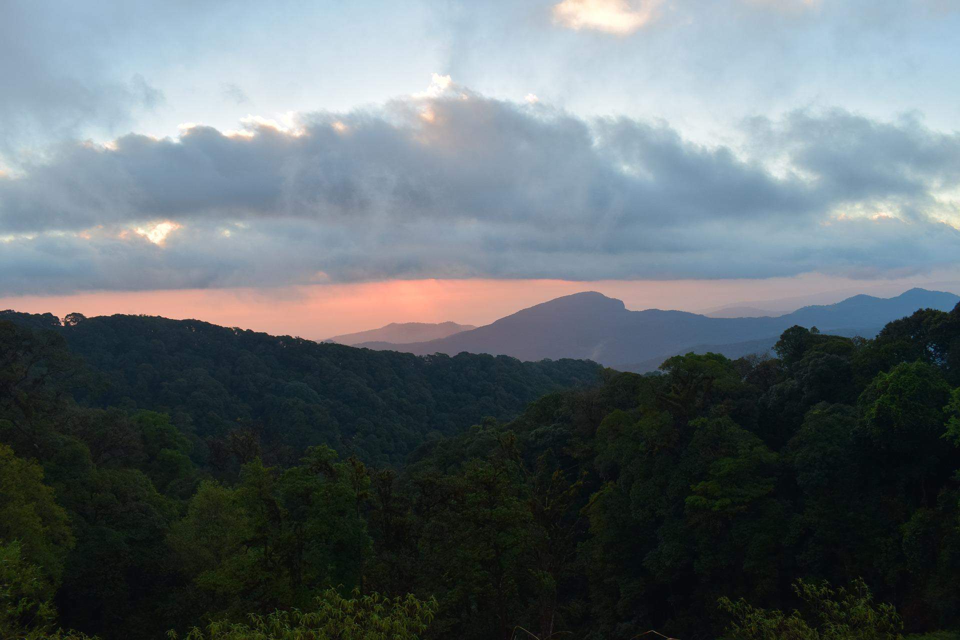 Vistas parque nacional Doi Inthanon