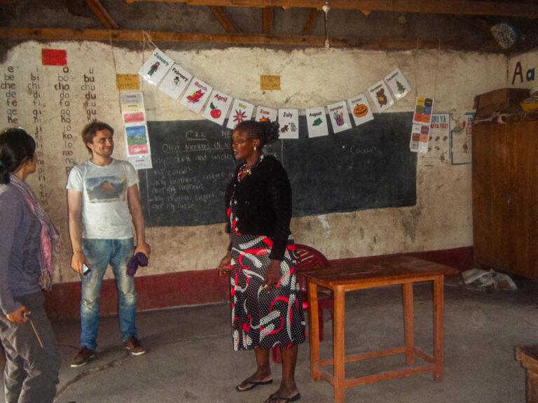 La escuela de la tribu Masai Mara