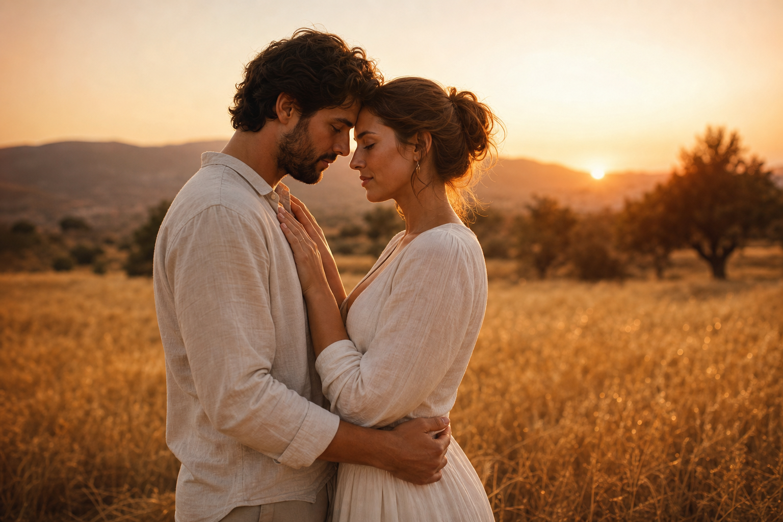 Pareja en conexión consciente